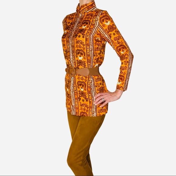 Vintage 1970s Mini Dress or Tunic - Picture 14 of 16